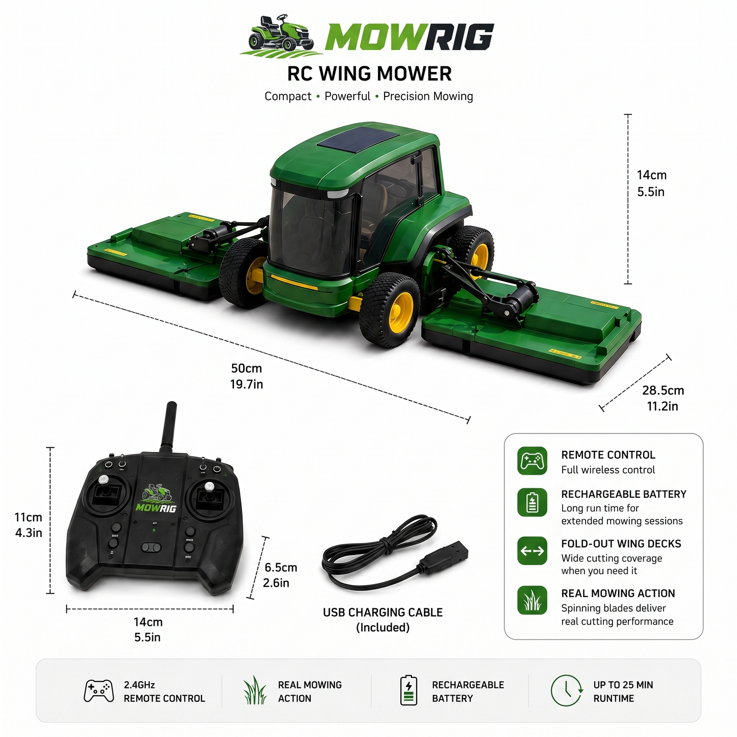 MOWRIG GX620 TwinDeck